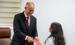 Sevgi Evi Çocuklarından Hasipoğlu’na 23 Nisan Ziyareti