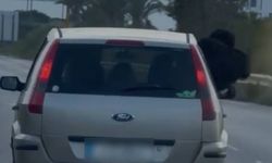 Trafik güvenliği ve insan hayatını tehlikeye atan sürücü ile yolcu rapor edildi