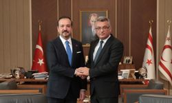 Cumhurbaşkanı Erhürman, AK Parti Genel Başkan Yardımcısı Zorlu’yu kabul etti