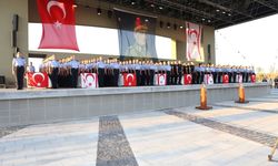 175 polis ve 25 itfaiye memuru yemin ederek göreve başladı
