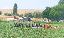 Ankara’da eğitim helikopteri düştü