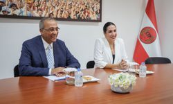 Toros, AB Kıbrıs Çözüm Destek Ofisi Genel Müdürü ile görüştü