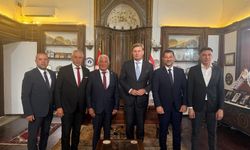 Alman Milletvekili Krah, Kıbrıs Türk Belediyeler Birliği’ni ziyaret etti