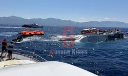 Arıklı: Girne açıklarında su alan feribottakileri kurtarma çalışmaları sürüyor