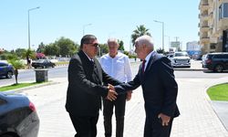 Maliye Bakanı Berova'dan Güzelyurt Belediyesi'ne ziyaret