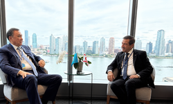 Ömüraliyev’le görüşen Ertuğruloğlu vurguladı: KKTC, Türk dünyasının ayrılmaz bir parçasıdır