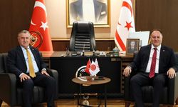 Öztürkler, Türkiye Gençlik ve Spor Bakanı Bak’ı kabul etti