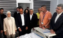 AK Parti Genel Başkan Yardımcısı Yayman, kazazedeleri ziyaret etti