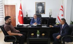 Sucuoğlu, Gazimağusa Birleşik Taksiciler Birliği heyetini kabul etti