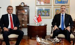 Cumhurbaşkanı Erhürman, Fidan ile görüştü