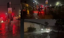 İstanbul'da sağanak yağmur hayatı durdurdu