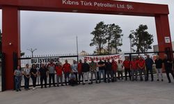 Petrol İşçileri Sendikası Kalecik Dolum Tesisleri’nde süresiz grev başlattı...