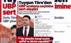 Tuygun Töre’den UBP yönetimine sert tepki: “Hangi seçimi şeffaf ve dürüst yapabildiniz?”