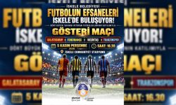 Bazı eski Galatasaray, Fenerbahçe, Beşiktaş ve Trabzonspor futbolcuları İskele'de gösteri maçı yapacak