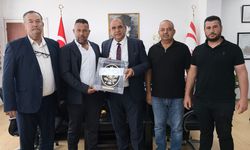 Sucuoğlu, Kıbrıs Türk Çiftçiler Birliği heyetini kabul etti