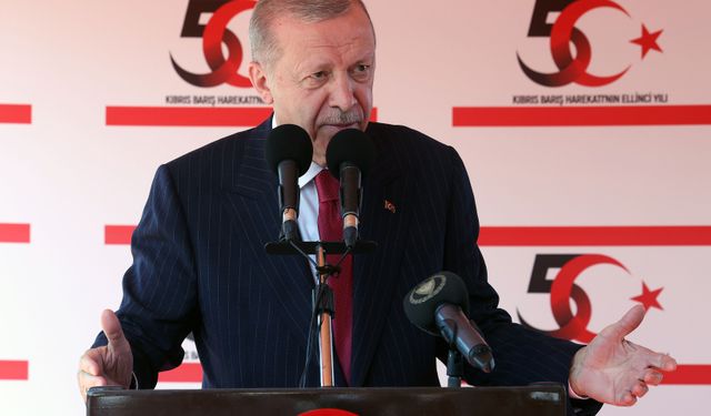 Erdoğan KKTC'ye geliyor