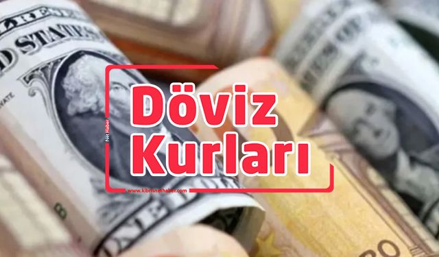 Sterlin 44,45, dolar 34,89, euro ise 36,80 TL’den işlem görüyor