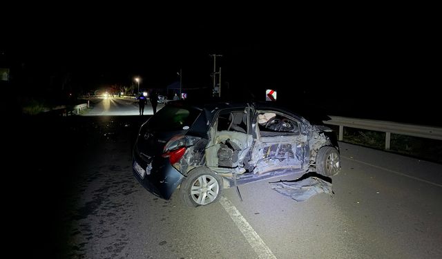 Dipkarpaz-Yenierenköy anayolunda trafik kazası: 25 yaşındaki genç hayatını kaybetti