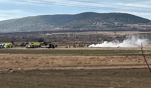 Isparta'da askeri helikopter düştü: 4 asker şehit oldu