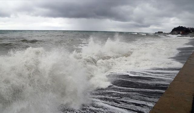 Meteoroloji, denizde fırtına uyarısı yaptı