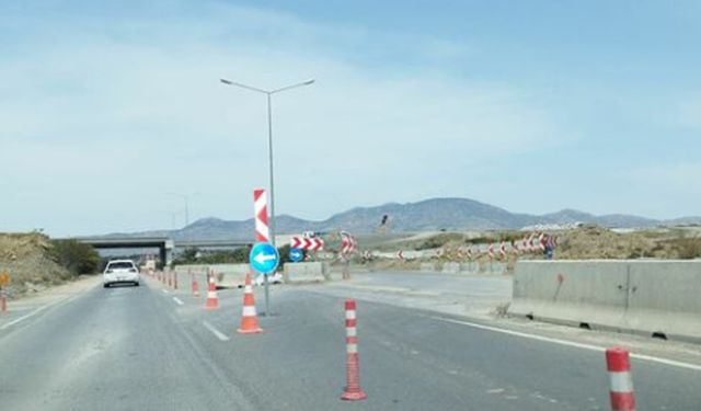Gönyeli Çemberi ile Boğaz kavşağı arasında patlatma yapılacak