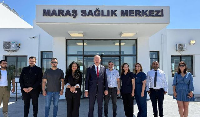 Dinçyürek: Maraş Sağlık Merkezi hizmete hazır hale geliyor
