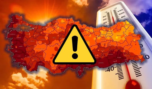 Türkiye'de sıcaklıklar 6-12 derece yükselecek!