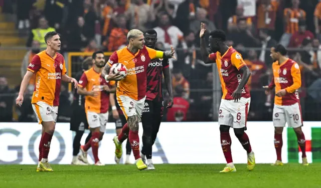 Galatasaray ikinci yarı döndü: 5 gol, 2 kırmızı kart