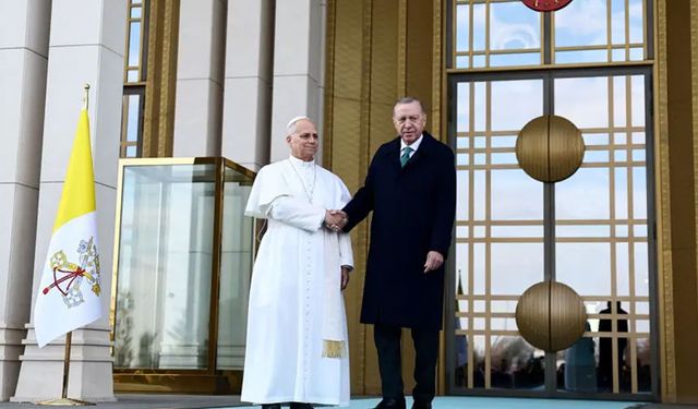 Papa 14'üncü Leo Ankara'da: 11 yıl sonra ilk ziyaret