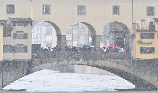 İtalya'da aşırı yağışlar, sel ve taşkınlara yol açtı