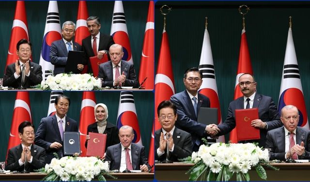 Türkiye ile Güney Kore arasında 3 anlaşma imzalandı