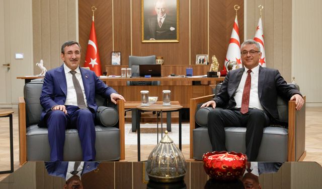 Cumhurbaşkanı Erhürman, Yılmaz’ı kabul etti