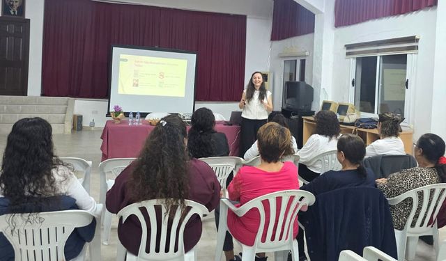 DAÜ Hemşirelik Bölümü’nden rahim ağzı kanseriyle ilgili eğitim