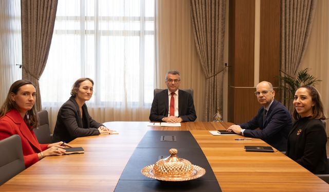 Cumhurbaşkanı Erhürman, Fransa’nın Lefkoşa Büyükelçisi Kolacko ile görüştü