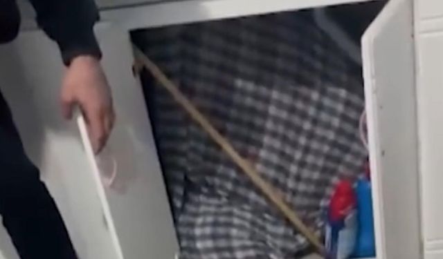 Yer Kırıkkale... Firari hükümlü mutfak dolabından çıktı