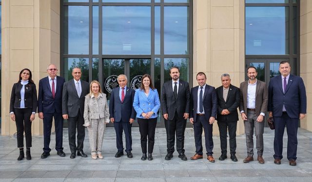 CTP Genel Başkanı İncirli, Mersin Ziraat Mühendisleri Odası heyetini kabul etti