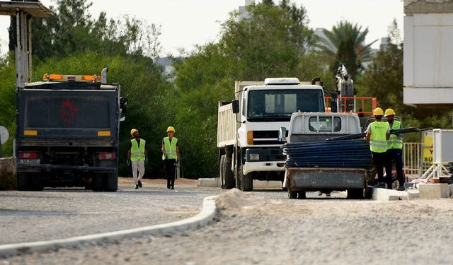 Metehan Geçiş Kapısı’nda ilave şerit ve yaya yolu çalışması başladı