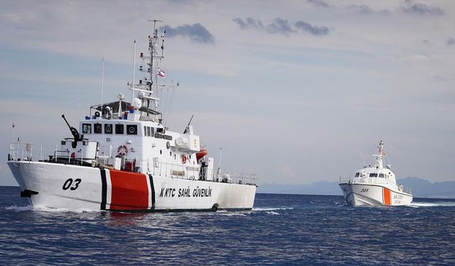 Türkiye ve KKTC sahil güvenlik unsurlarından Girne’de müşterek liman ve deniz eğitimi