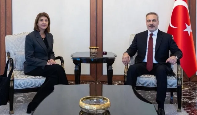 Fidan, BM Kıbrıs Temsilcisi Holguin’i kabul etti