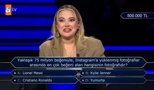 Kim Milyoner Olmak İster: Messi yerine 'yumurta' cevabını verdi, 500 bini kaçırdı