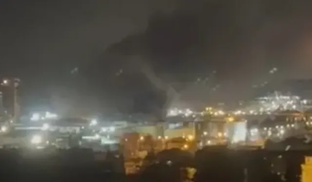 TÜPRAŞ İzmit rafinerisinde patlama: Çok sayıda itfaiye ekibi sevk edildi