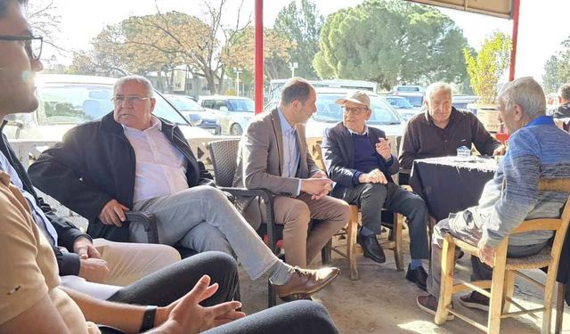 Halkın Partisi Gönyeli’de esnafı ziyaret etti