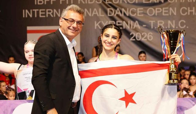 Cumhurbaşkanı Erhürman, IBFF FIT Kids Avrupa Şampiyonası’nda ödülleri takdim etti