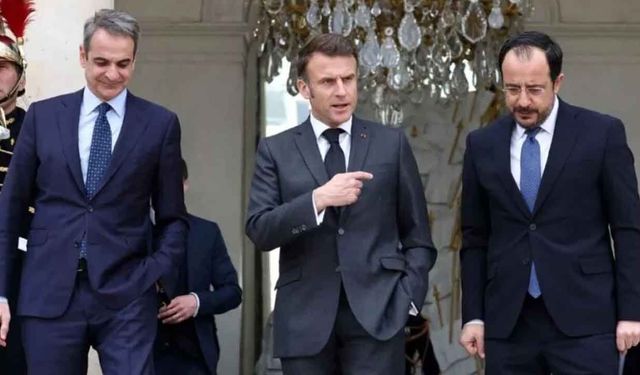 Hristodulidis, Miçotakis ve Macron bugün Baf'ta bir araya geliyor