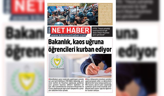 Bakanlık, kaos uğruna öğrencileri kurban ediyor