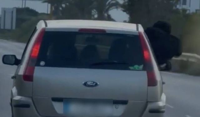 Trafik güvenliği ve insan hayatını tehlikeye atan sürücü ile yolcu rapor edildi