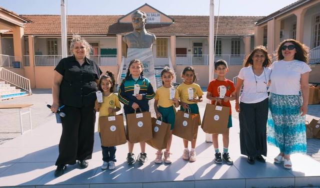 “Temiz okul, temiz şehir” projesine katılan 400’ü aşkın öğrenciye teşvik ödülleri verildi