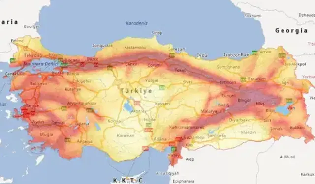 Türkiye'nin yeni diri fay haritası açıklandı: 13 yıl sonra fay sayısı 700'e yükseldi!