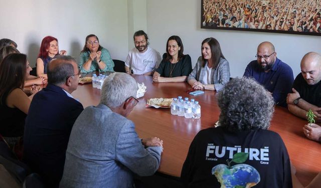 CTP, Yeşil Sol Parti heyetini kabul etti