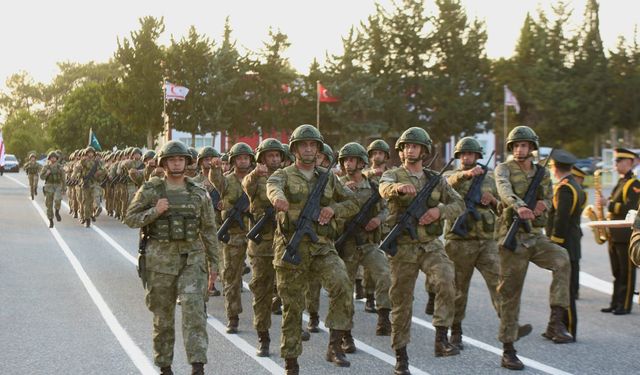 Güvenlik Kuvvetleri Komutanlığı 4. Piyade Alayı Sancak Devir Teslim Töreni Gülseren’de yapıldı